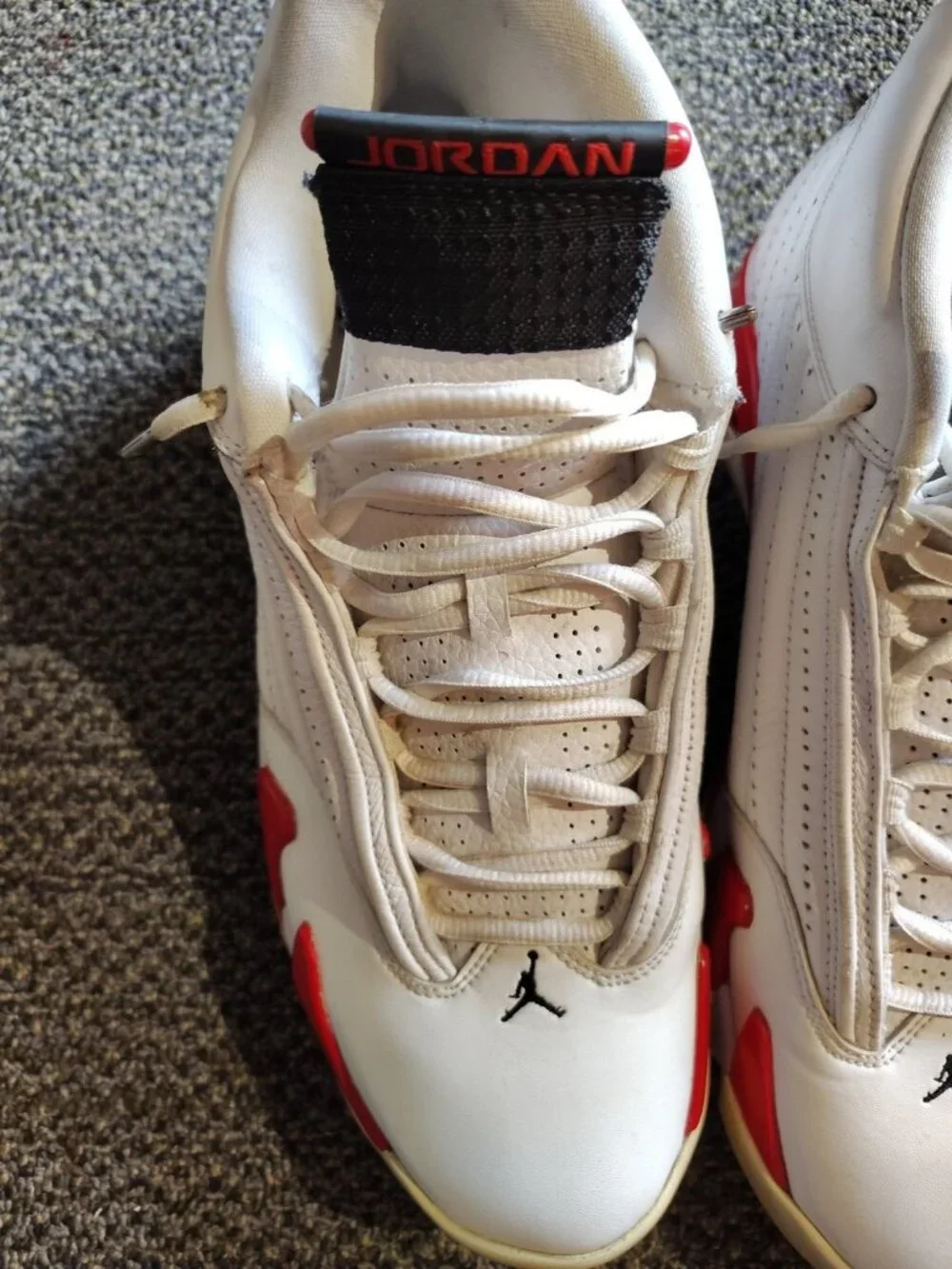 Size 12 - Air Jordan 14 Retro 2012 Candy, Cane Box Not Included